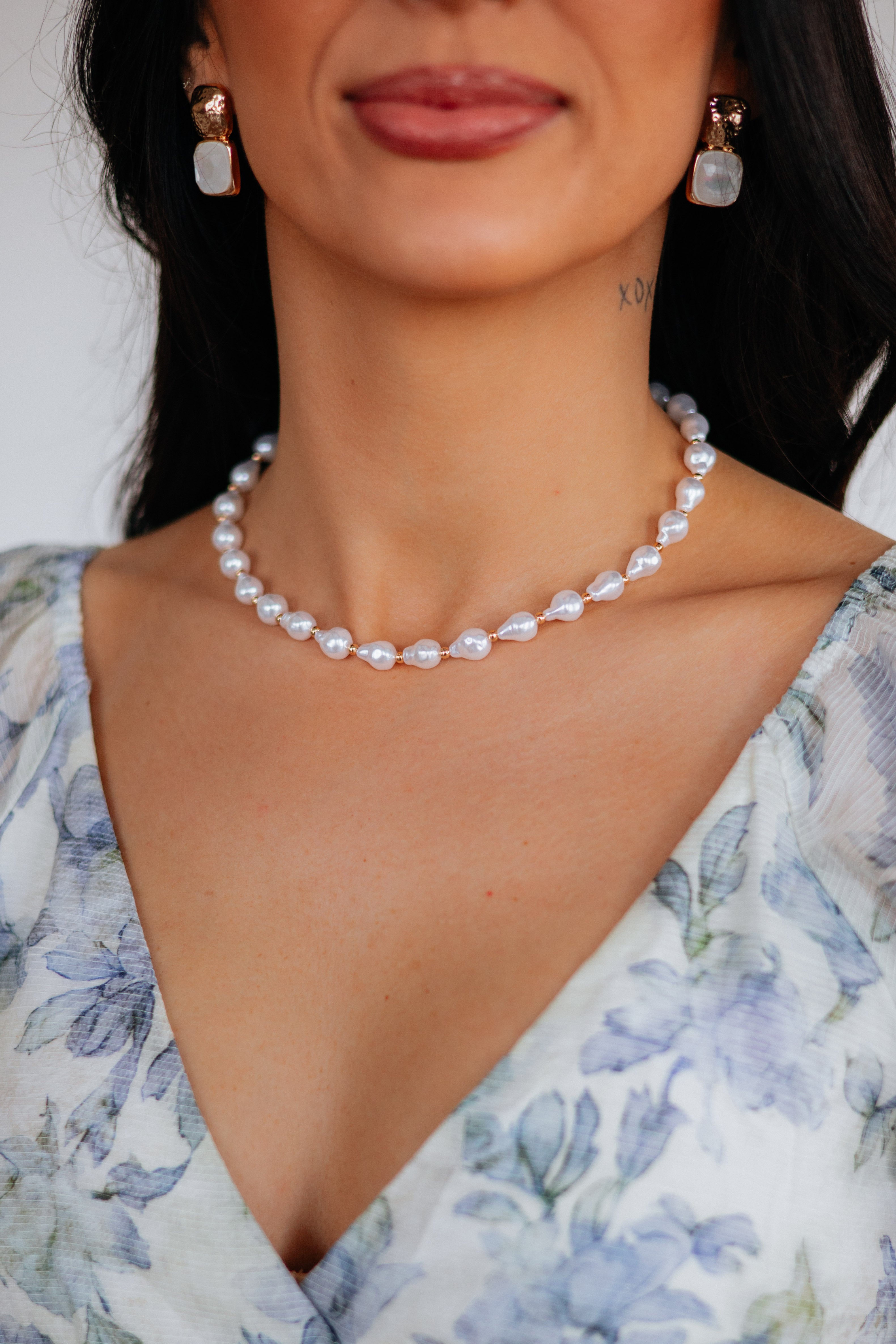 Gwenette Pearl Necklace